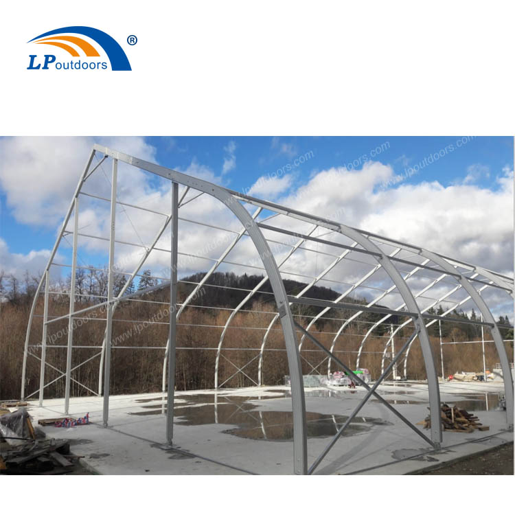 25m clear curved tent(3)