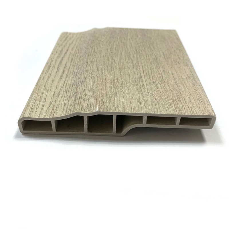 Wholesale Price House Wall and Floor Connection Moulding Wood Plastic Composite Plastic Skirting