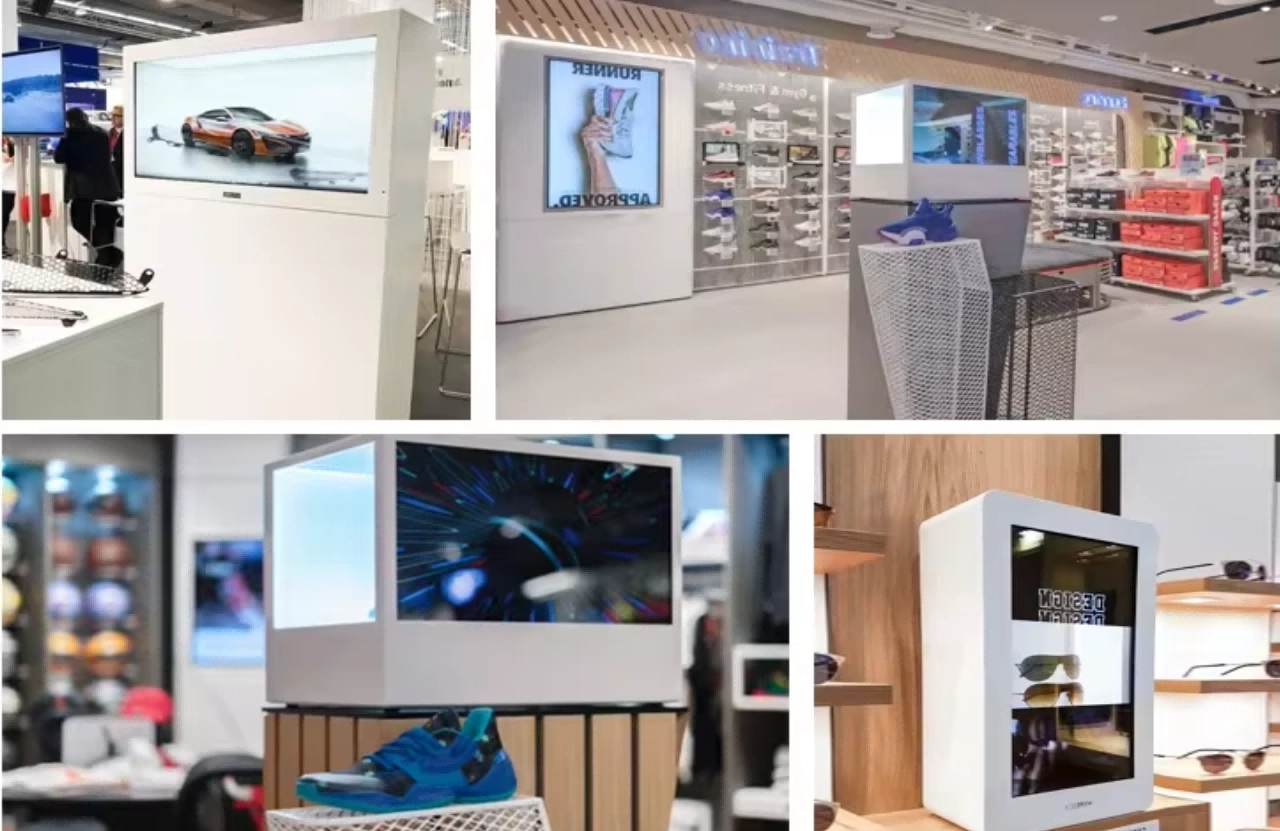 شاشة LCD شفافة