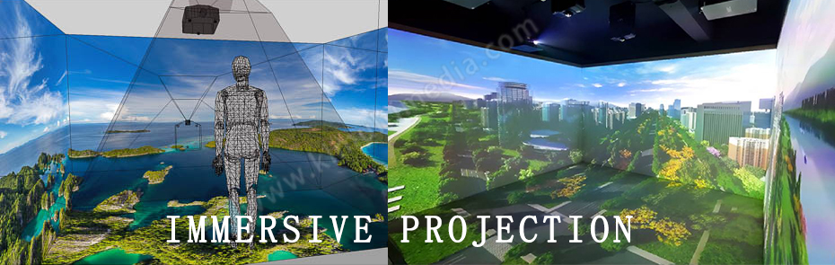 IMMERSIVE PROJECTION VIRTUAL FLY