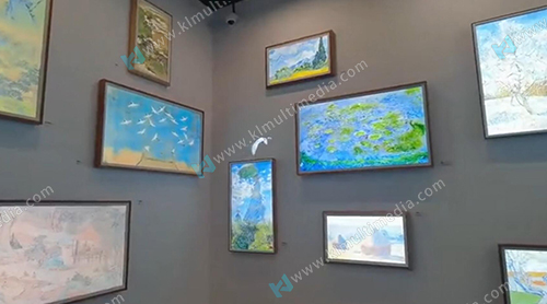 إطارات الصور الرقمية تتحد مع جهاز العرض