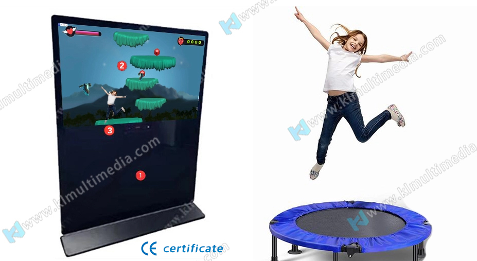 عرض لعبة الترامبولين التفاعلية