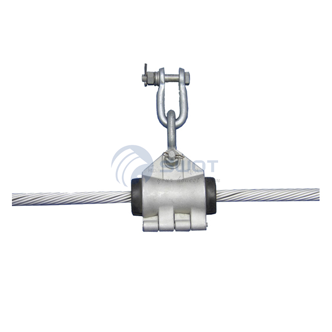 FTTH Soporte ADSS Wire Suspension Tension Clamp