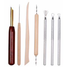 7pcs Pottery and Clay Clean Up Tool Kit