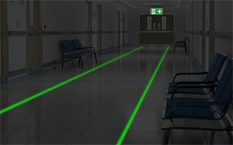 Marca&ccedil;&atilde;o de piso a laser