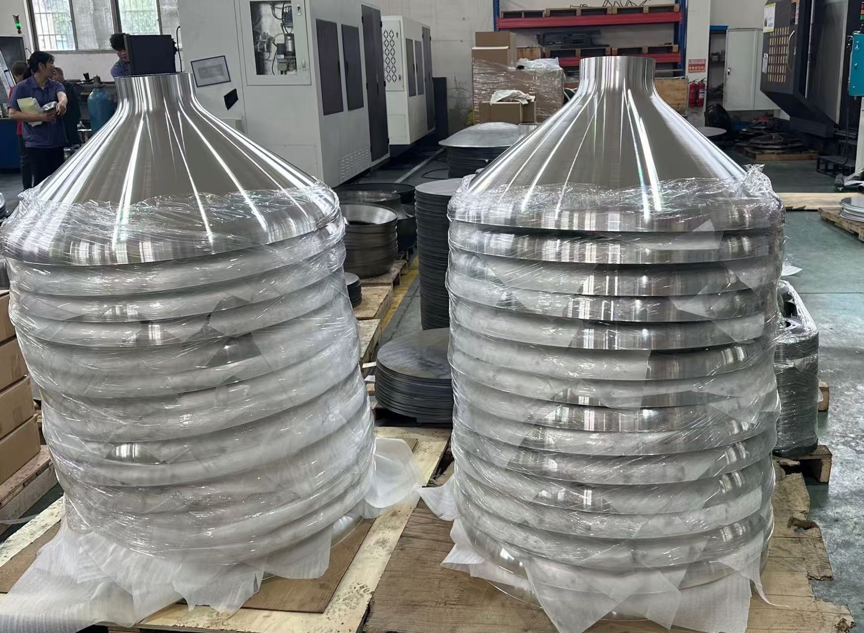 Aluminium-Spinnteile