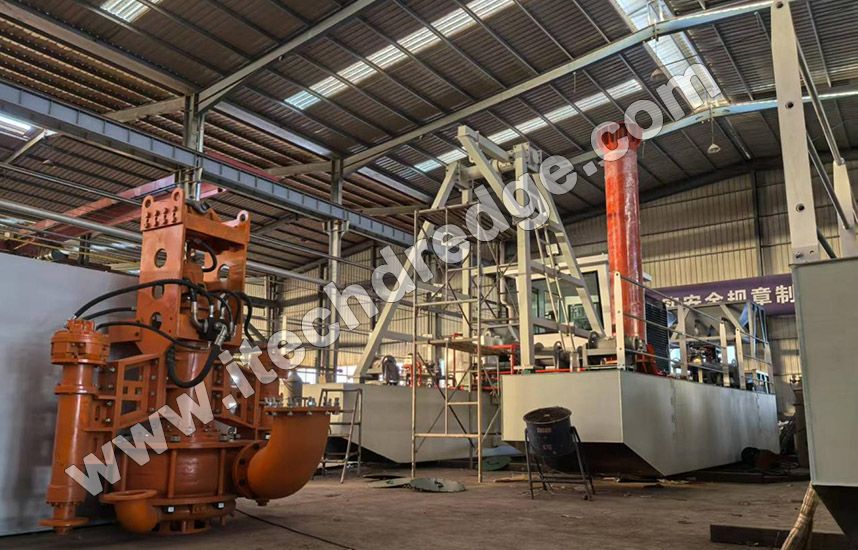 Kapal Keruk Pompa Submersible Hidraulik