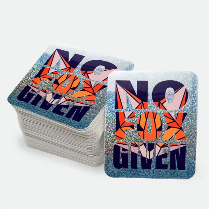 stiker berkilauan