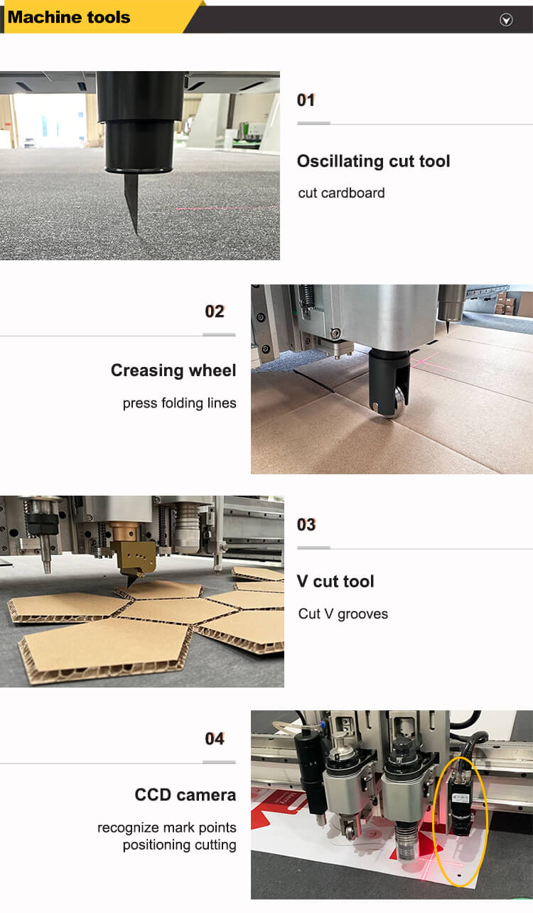 mashine ya kukata kadibodi ya cnc