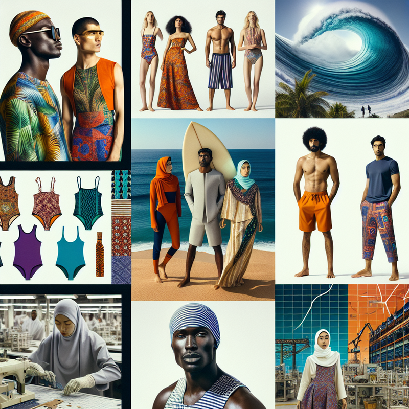 أهم الاتجاهات في صناعة ملابس السباحة