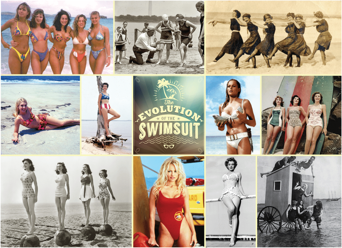 كيفية ربط ملابس السباحة كاليفورنيا صن شاين؟