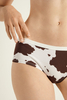 Gedr&eacute;ckt Cotton Dammen Permeable Panties