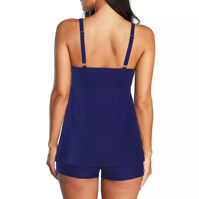 Tankini de tamanho grande trajes de banho