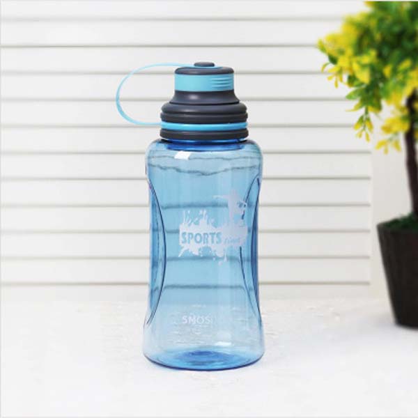 Customizable 1100ml large capacity sports bottle plastic portable PC ...