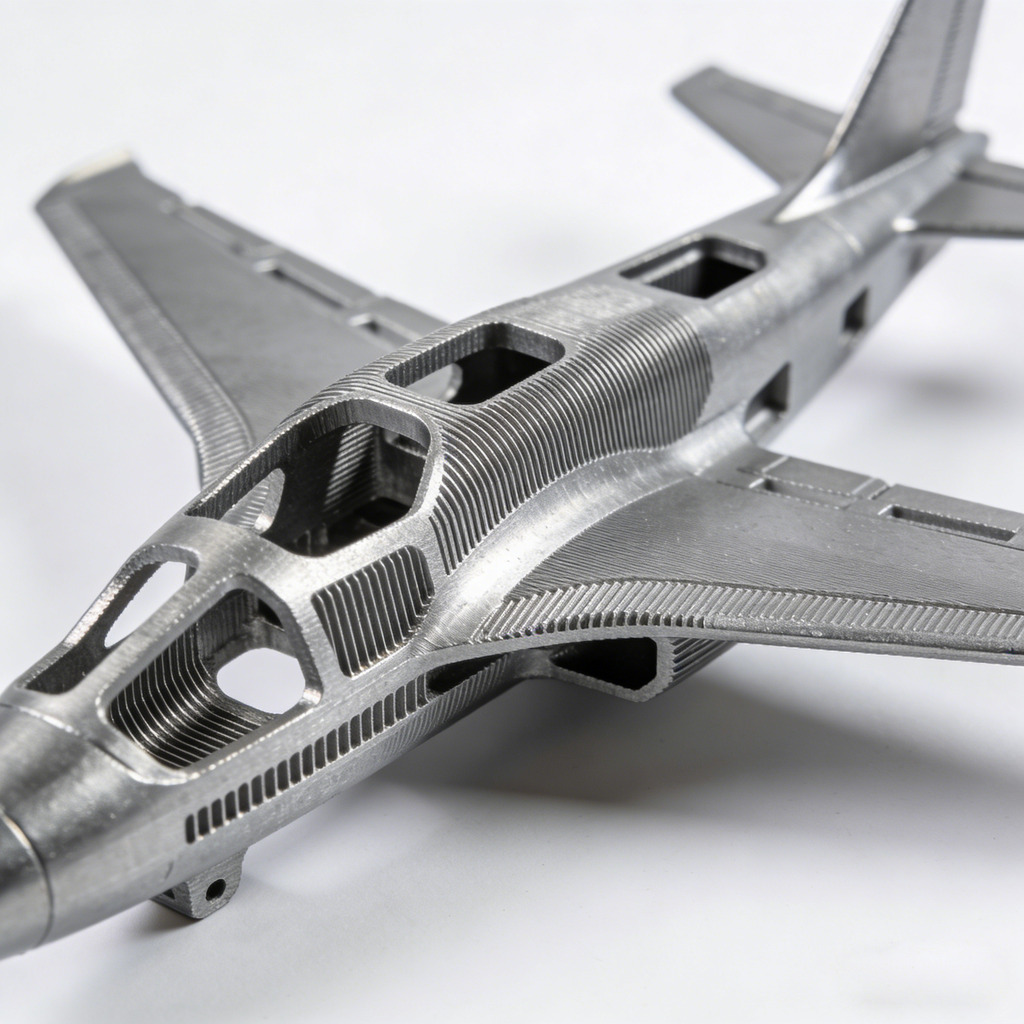航空宇宙用アルミニウム合金 3D プリント部品