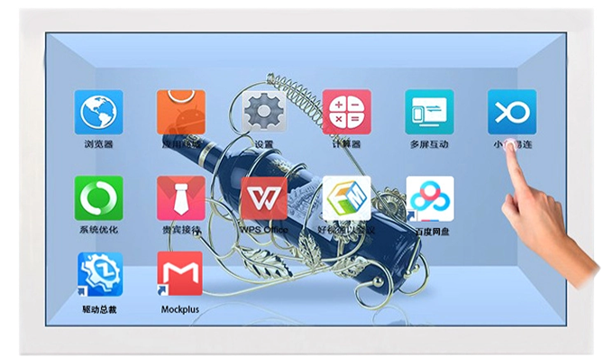 شاشة عرض وظيفة LCD شفافة