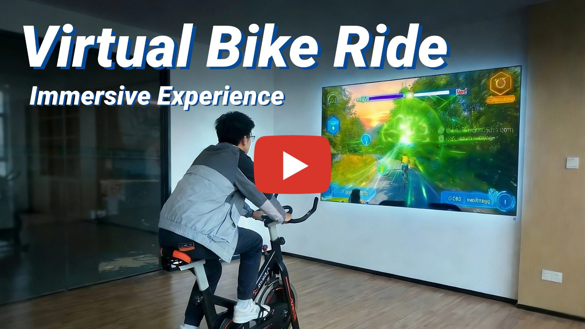 paseo virtual en bicicleta