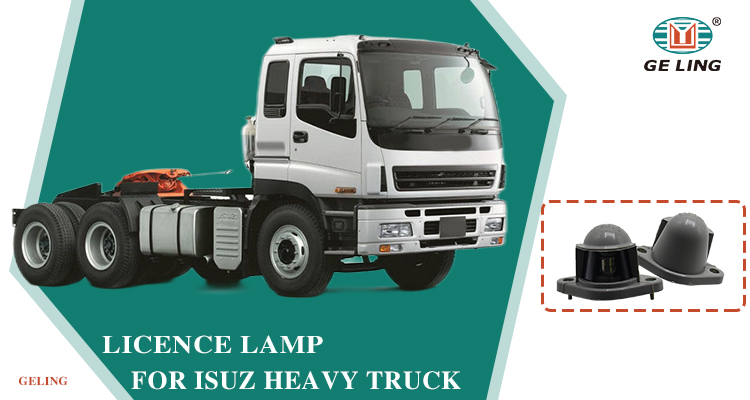 Lampada targa 2132102 per Isuzu Heavy
