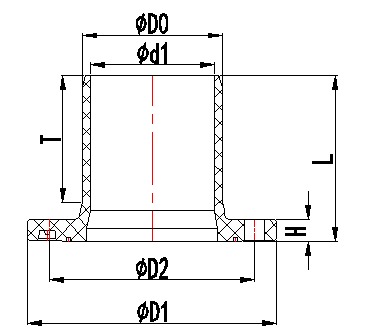 UPVC Spigot Flange សម្រាប់ផ្គត់ផ្គង់ទឹក ១