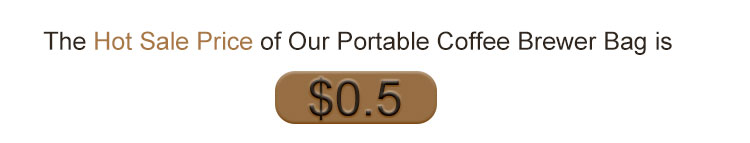 Sacos para fazer caf&eacute;