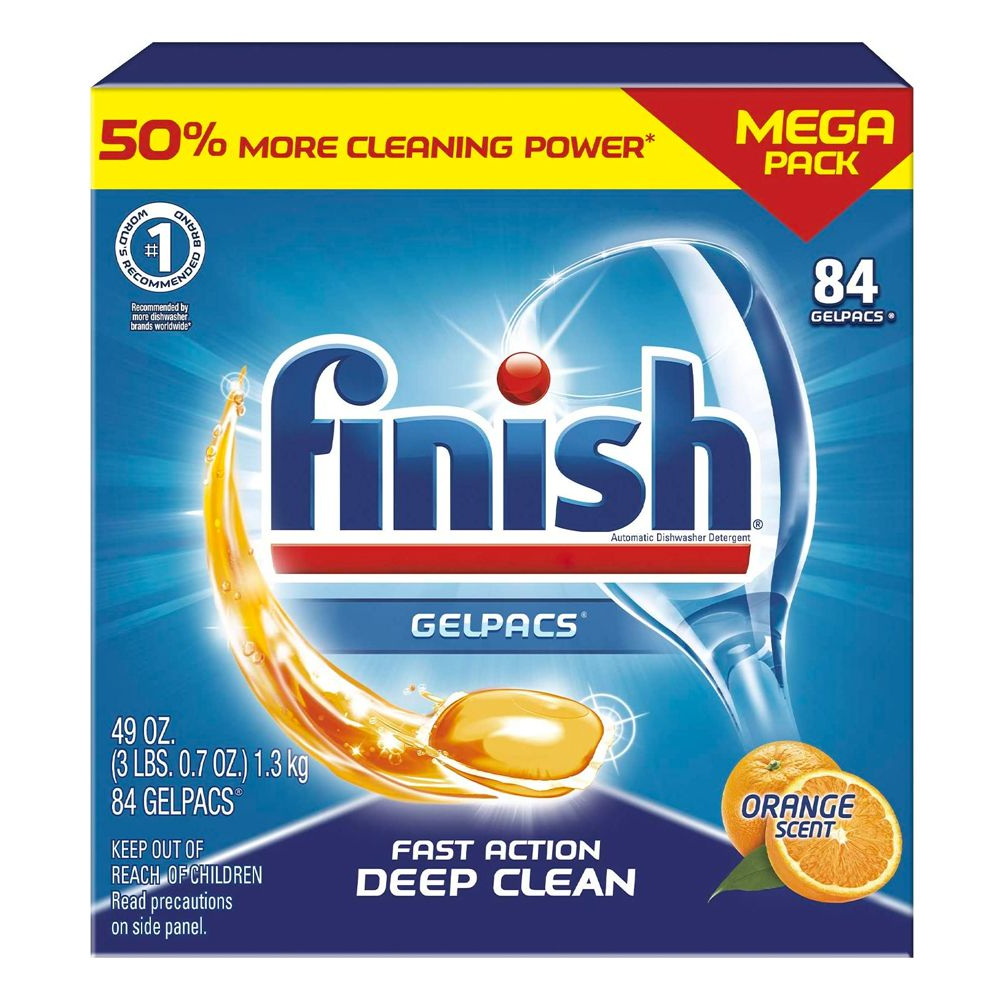 Detergente para lavavajillas Finish Gelpacs