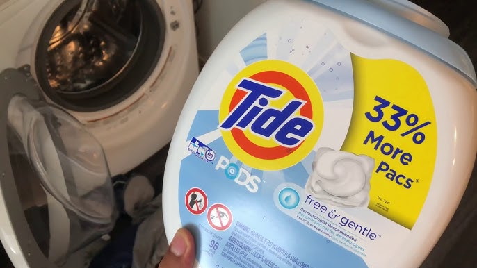How To Use Tide Laundry Detergent Pods كيفية استخدام كبسولات منظفات الغسيل تايد