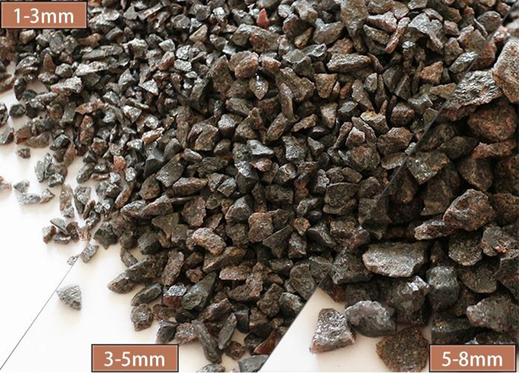 褐色電融アルミナ