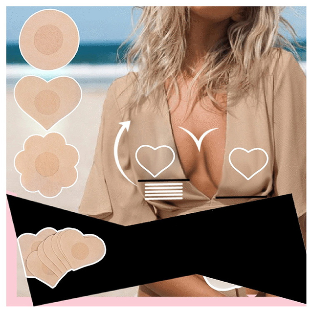 Dokunmamış Tek Kullanımlık G&ouml;ğ&uuml;s Ucu Pastiesleri