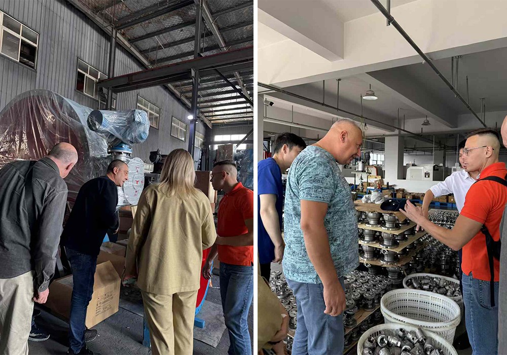 Client Explores COVNA’s New Valve IoT System During Factory Visit ลูกค้าภาคพลังงานเยี่ยมชม COVNA หลังจากงาน St.Petersburg Oil & Gas Expo2