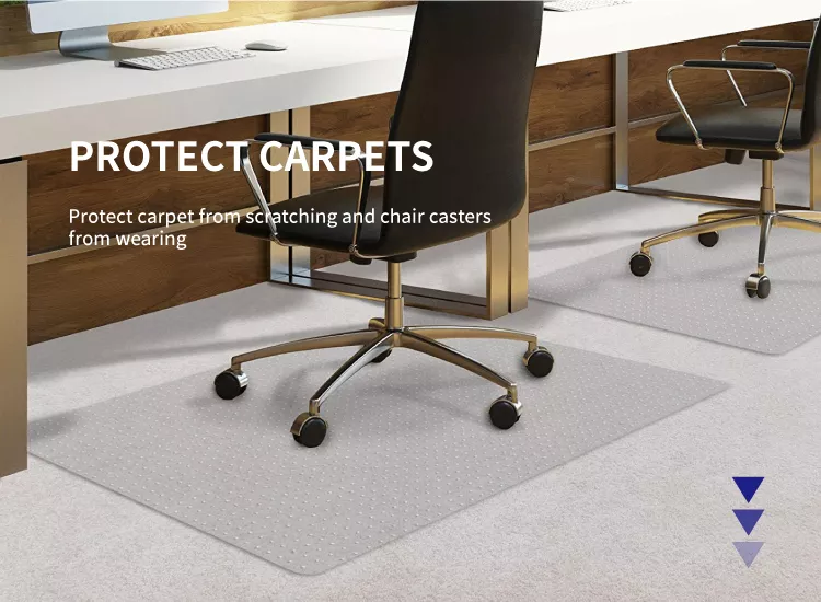 Heavy Duty Carpet Protector for Office Chair Plastic Office Desk High