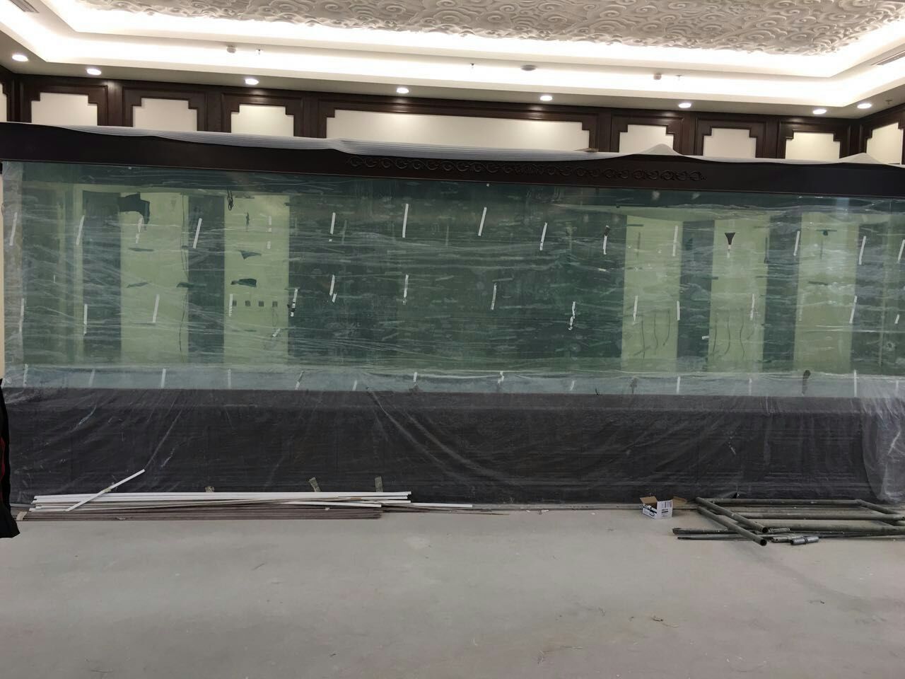 Akrilni akvarij za ribice - LEYU