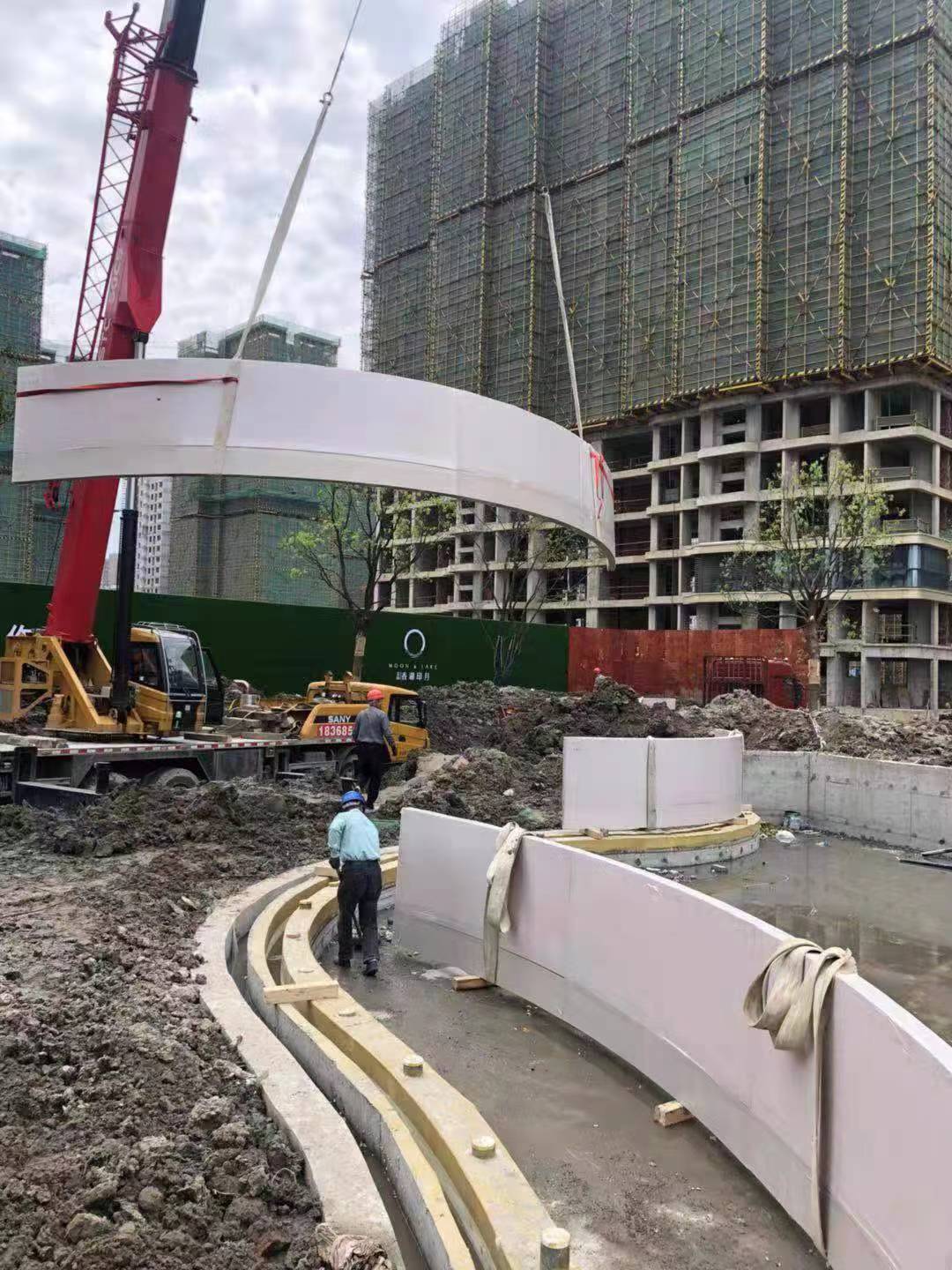 Bwawa la kuogelea la Acrylic - ufungaji LEYU