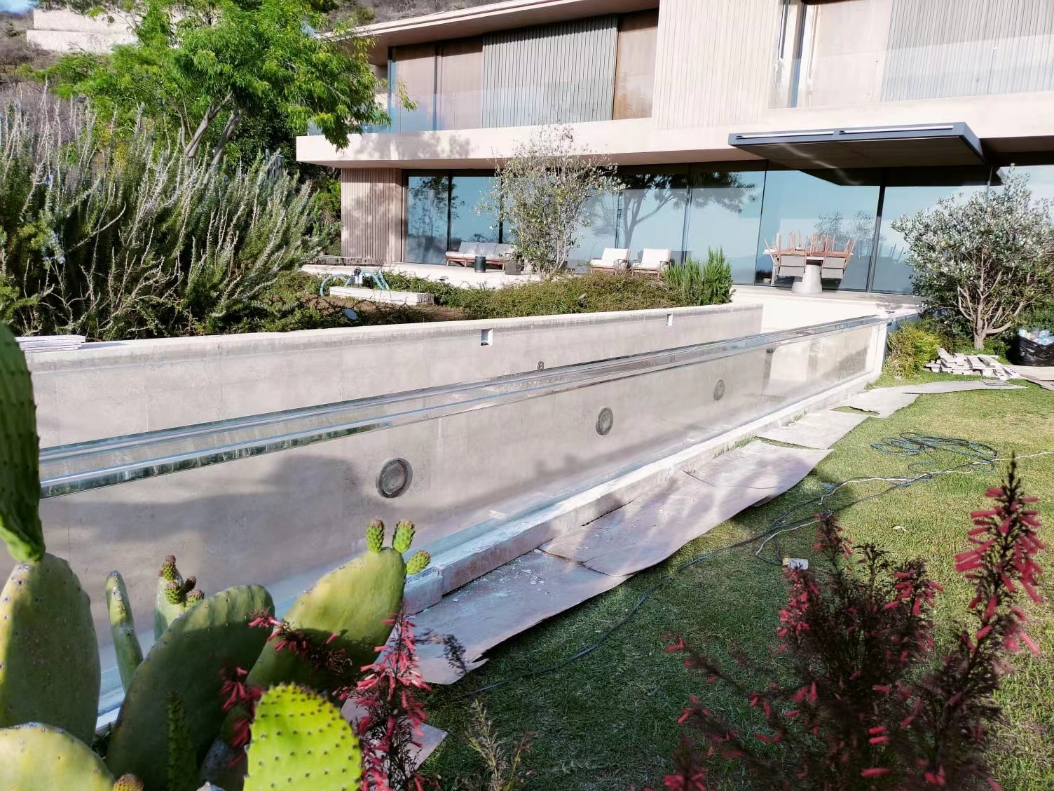 Bwawa la kuogelea la Acrylic - ufungaji LEYU