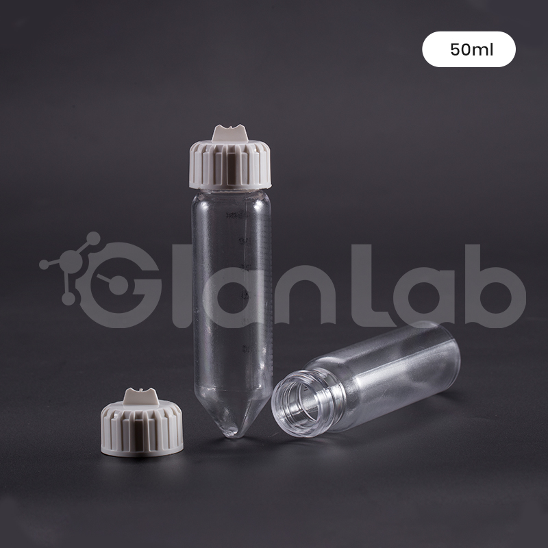 Tube &agrave; centrifuger conique en polycarbonate de 50 ml.2