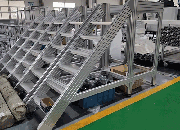 What is the production process of industrial aluminum profiles