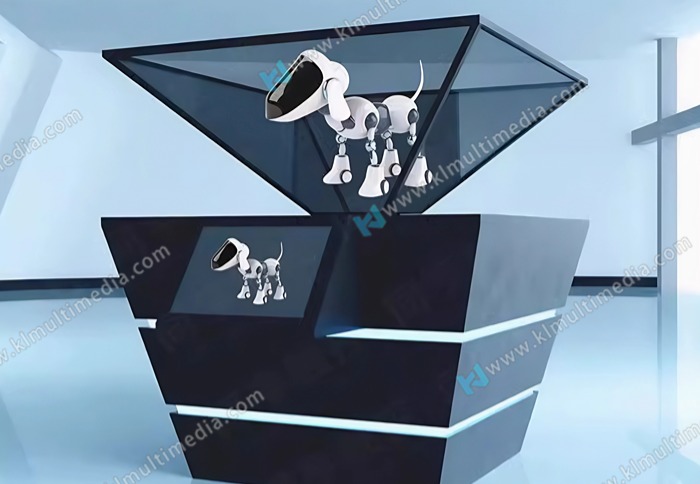 نمط هرم هولوجرام 360 درجة -4