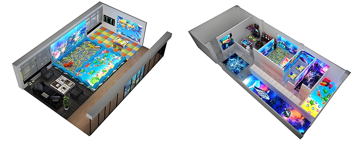 أفكار جهاز عرض تفاعلي للملعب