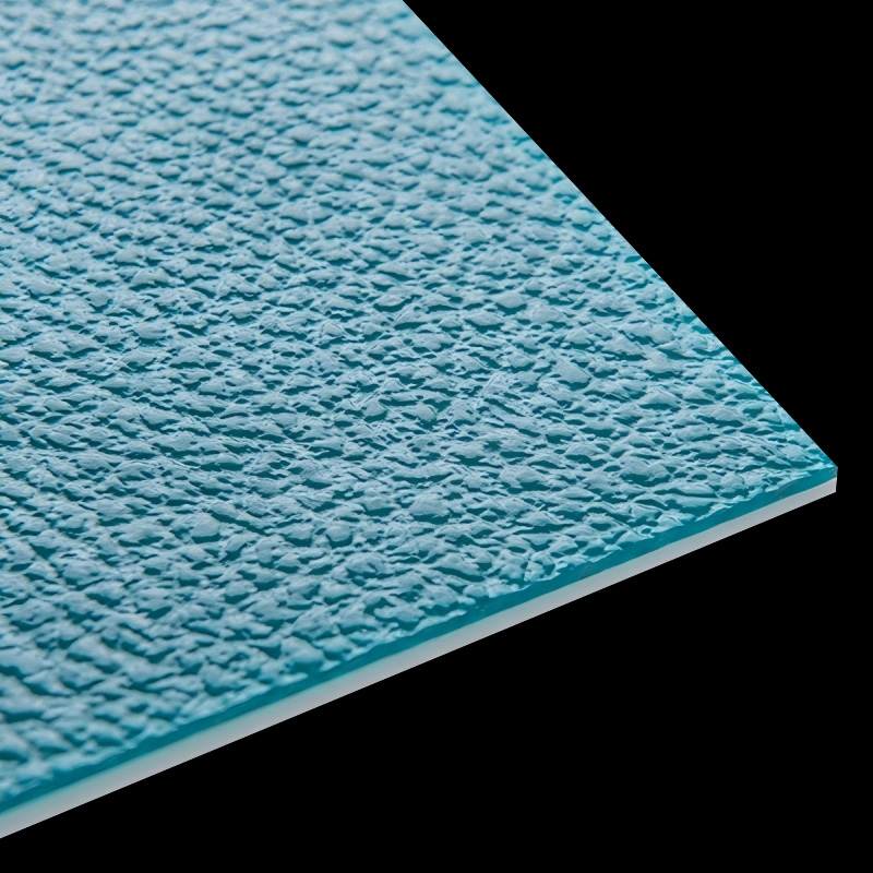 Barevn&yacute; diamantov&yacute; texturovan&yacute; polykarbon&aacute;tov&yacute; panel pro architektonick&eacute; dekorace