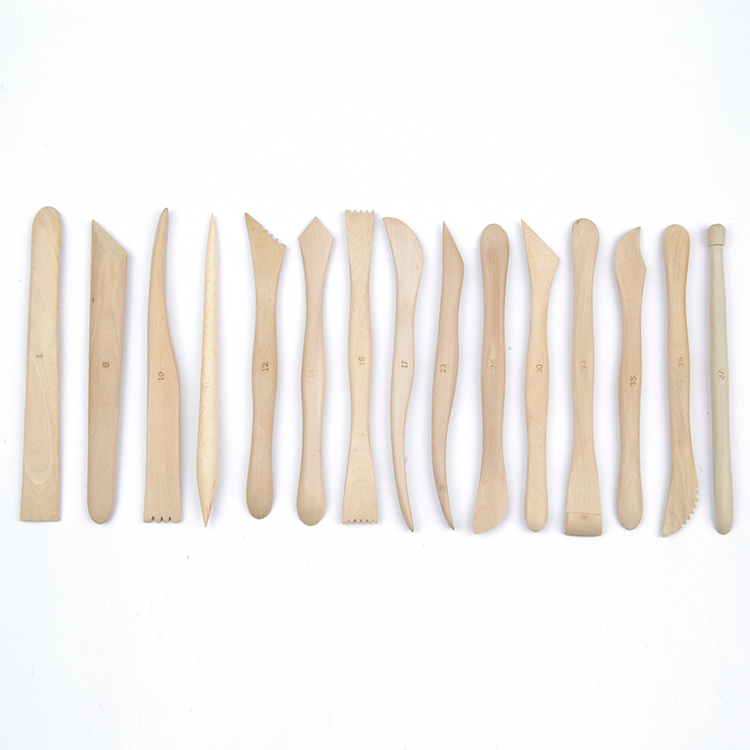 Boxwood Clay Pottery Play Dough Modeling Tools
