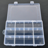 12 Grid Plastic Organizer Box 19.5x13x3.6cm
