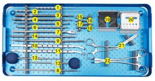 5.5mm 척추 척추경 나사 시스템 기구 세트