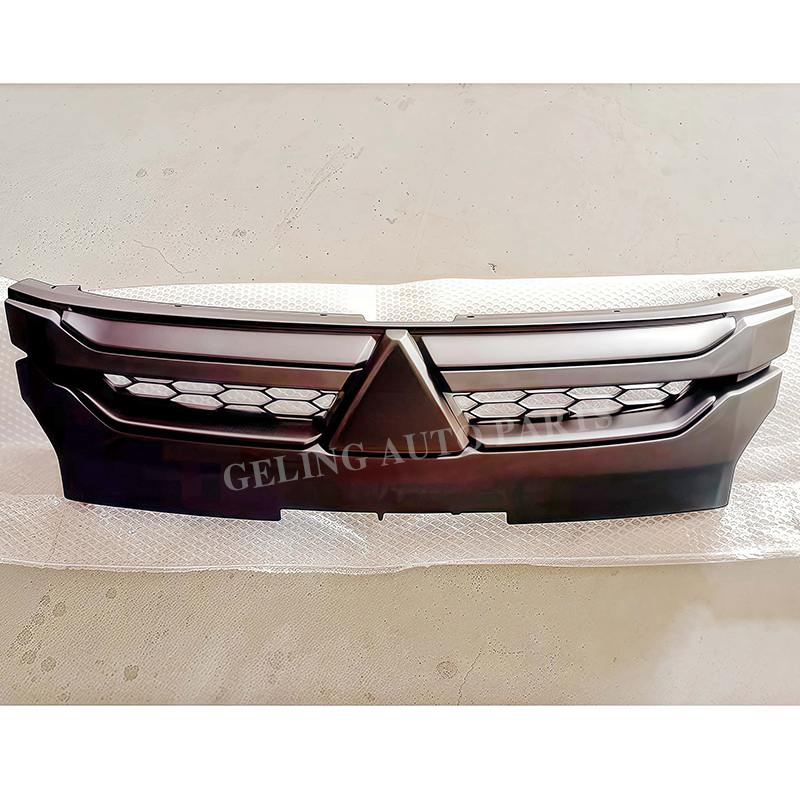 Rejilla de parachoques delantero negra para MITSUBISHI Triton L200 2019