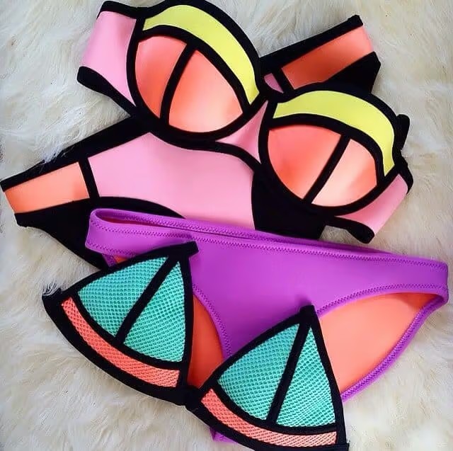 Неоновий пляжний одяг: яскравий тренд захоплює береги