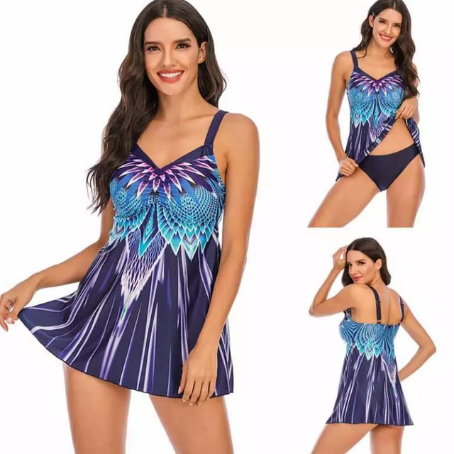 Feminino tankini maiôs com shorts