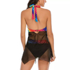 Tummy Control Skirt Tankini Oblačila za na plažo