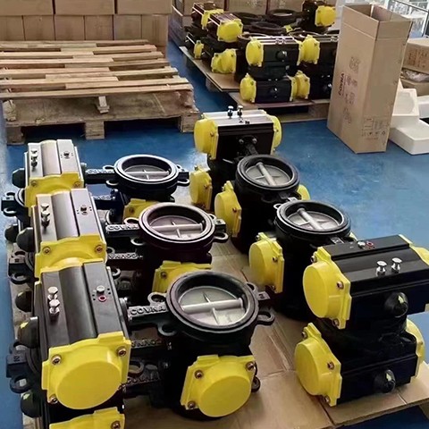 HK60-Q-TF Robinet &agrave; tournant sph&eacute;rique &eacute;lectrique &agrave; bride &agrave; 3 voies COVNA Factory