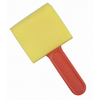 Plastic Handle Flat Foam Brush 25mm/50mm/65mm/75mm/100mm