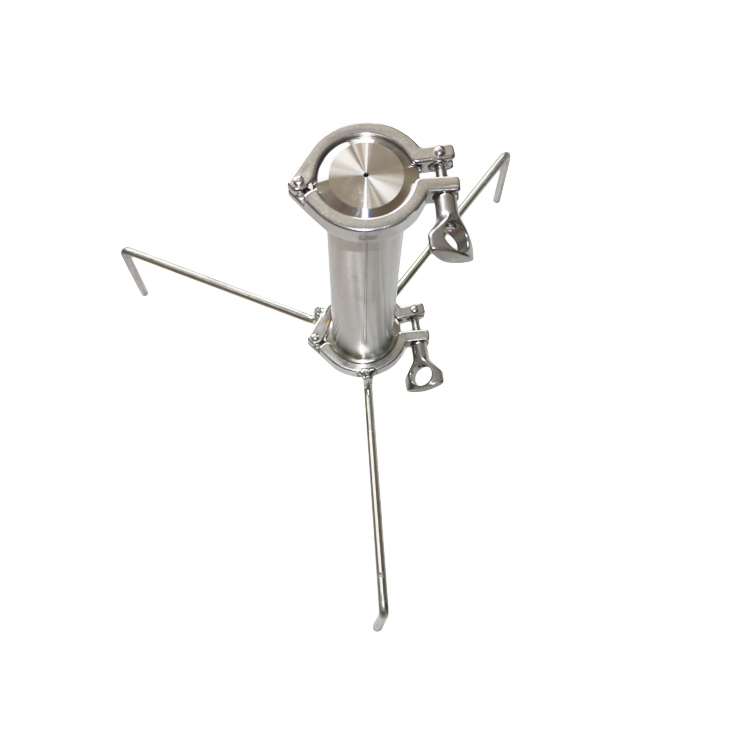Sanitary open blast extractor