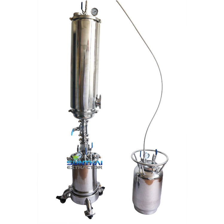 Stainless Steel Solvent Recovery Tank for Closed Loop Extractor