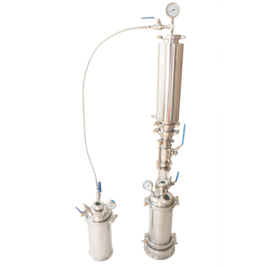 1lb closed loop extractor with jacketed splatter platter